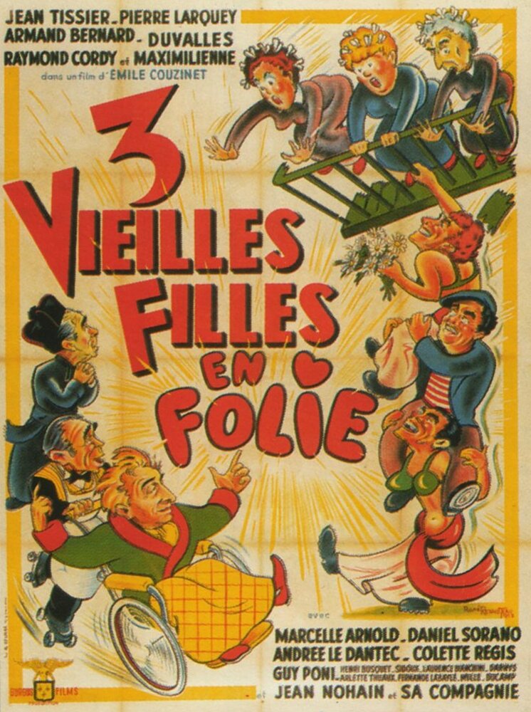 Trois vieilles filles en folie (1952)